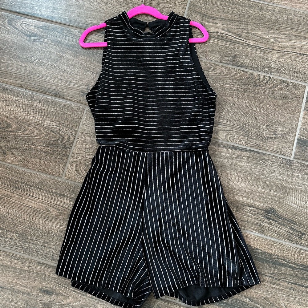 NWT Miss Behave girls short romper